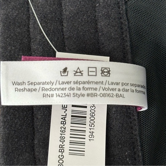 ADORE ME Nymphodora Contour Balconette Black Bra Romantic Feminine Lingerie - Picture 13 of 15